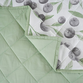 Sensory Bloom Myrtille 4 pcs Green Quilt Set