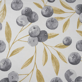Sensory Bloom Myrtille 100% Cotton Mustard Bed Sheet with Pillow Case