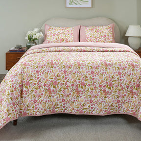 Sensory Bloom Zesty extremely Cozy Pink Quilt