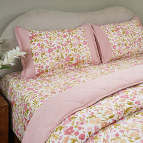 Sensory Bloom Zesty extremely Cozy Pink Quilt