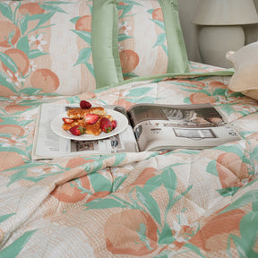 Sensory Bloom Colorsplash extremely Cozy Peach Quilt