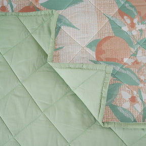 Sensory Bloom Colorsplash 4 pcs Peach Quilt Set