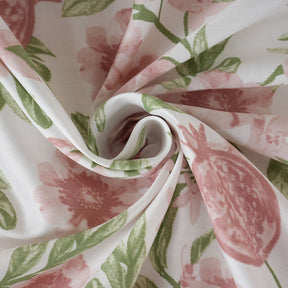 Sensory Bloom Blooming Petals 100% Cotton Pink Bed Sheet with Pillow Case
