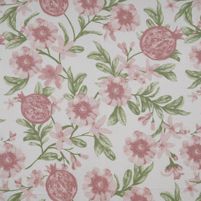 Sensory Bloom Blooming Petals 100% Cotton Pink Bed Sheet with Pillow Case