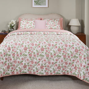 Sensory Bloom Blooming Petals 4 pcs Pink Quilt Set