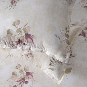 Sensory Bloom Everbloom 100% Cotton Peach Bed Sheet with Pillow Case