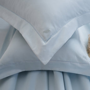 Glamique 100% Cotton Solid 1000 TC White Bed Sheet with Pillow Case