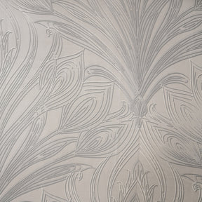 Classical Ornate Baroque Feathering 8pcs Duvet Cover Set Neutral