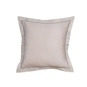 Classical Ornate Baroque Feathering Pillow Case Euro Set Neutral