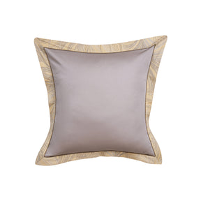 Classical Ornate Baroque Feathering Pillow Case Euro Set Gold