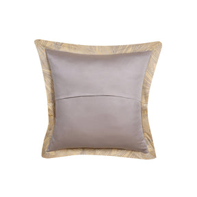 Classical Ornate Baroque Feathering Pillow Case Euro Set Gold