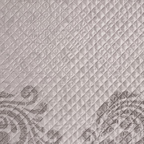 Classical Ornate Seamless Scroll Quilt/Quilted Bed Cover Gold