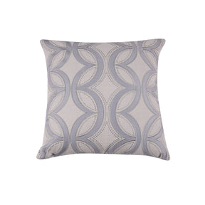 Classical Ornate Harlequin Curves Cushion Cover Neutral