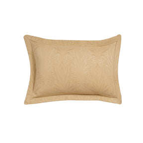 Classical Ornate Acorus Bliss Pillow Sham Set Gold