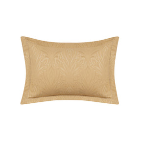Classical Ornate Acorus Bliss Pillow Sham Set Gold