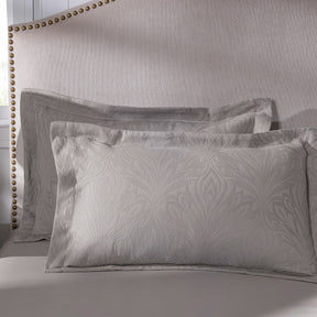 Classical Ornate Acorus Bliss Pillow Sham Set Neutral