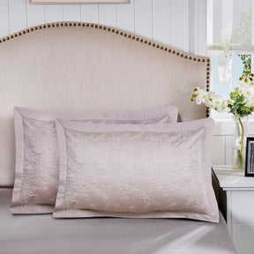 Classical Ornate Twirls & Swirls Pillow Sham Set Neutral
