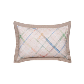 Eclectic Geo Rhombus Pillow Sham Set Beige