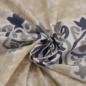 Nouveau Tradition Kaleen Global Blue Bed Sheet with Pillow Case