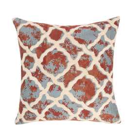 Nouveau Tradition Form Replay Red Cushion Cover