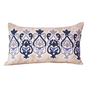 Nouveau Tradition Kaleen Global Blue Cushion Cover