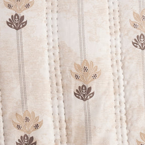 Nouveau Tradition Water Lily Neutral Quilt