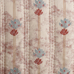 Nouveau Tradition Water Lily Red Quilt Set
