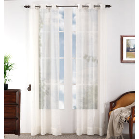 Solidonia SquareÃƒâ€šÃ‚Â Solid 2PC Beige Curtain Set
