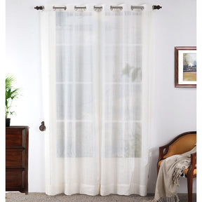Solidonia SquareÃƒâ€šÃ‚Â Solid 2PC Beige Curtain Set