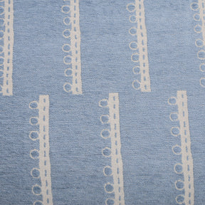 Exotic Heritage Ruler Dot Turquoise Bed Cover