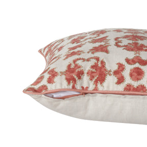 Exotic Heritage Classic Folk Embroidered Peach Cushion Cover