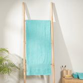 1Pc Bath Towel 100% Cotton Jeneth Aqua