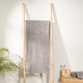 1Pc Bath Towel 100% Cotton Jeneth Grey