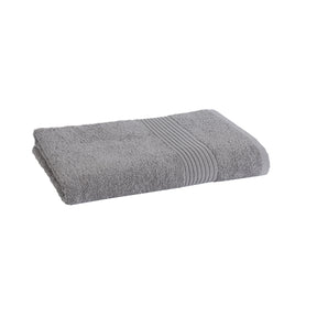 1Pc Bath Towel 100% Cotton Jeneth Grey