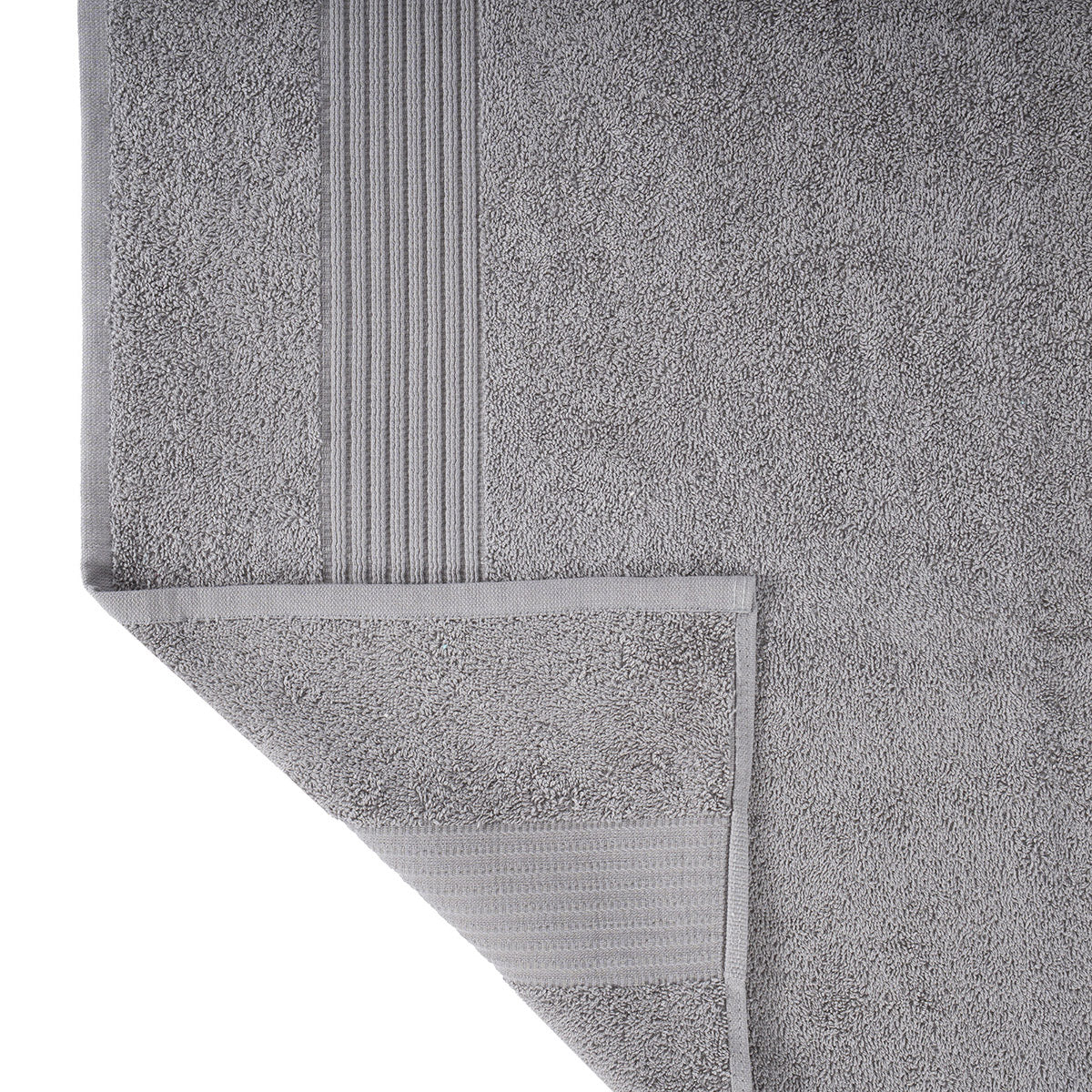 1Pc Bath Towel 100% Cotton Jeneth Grey