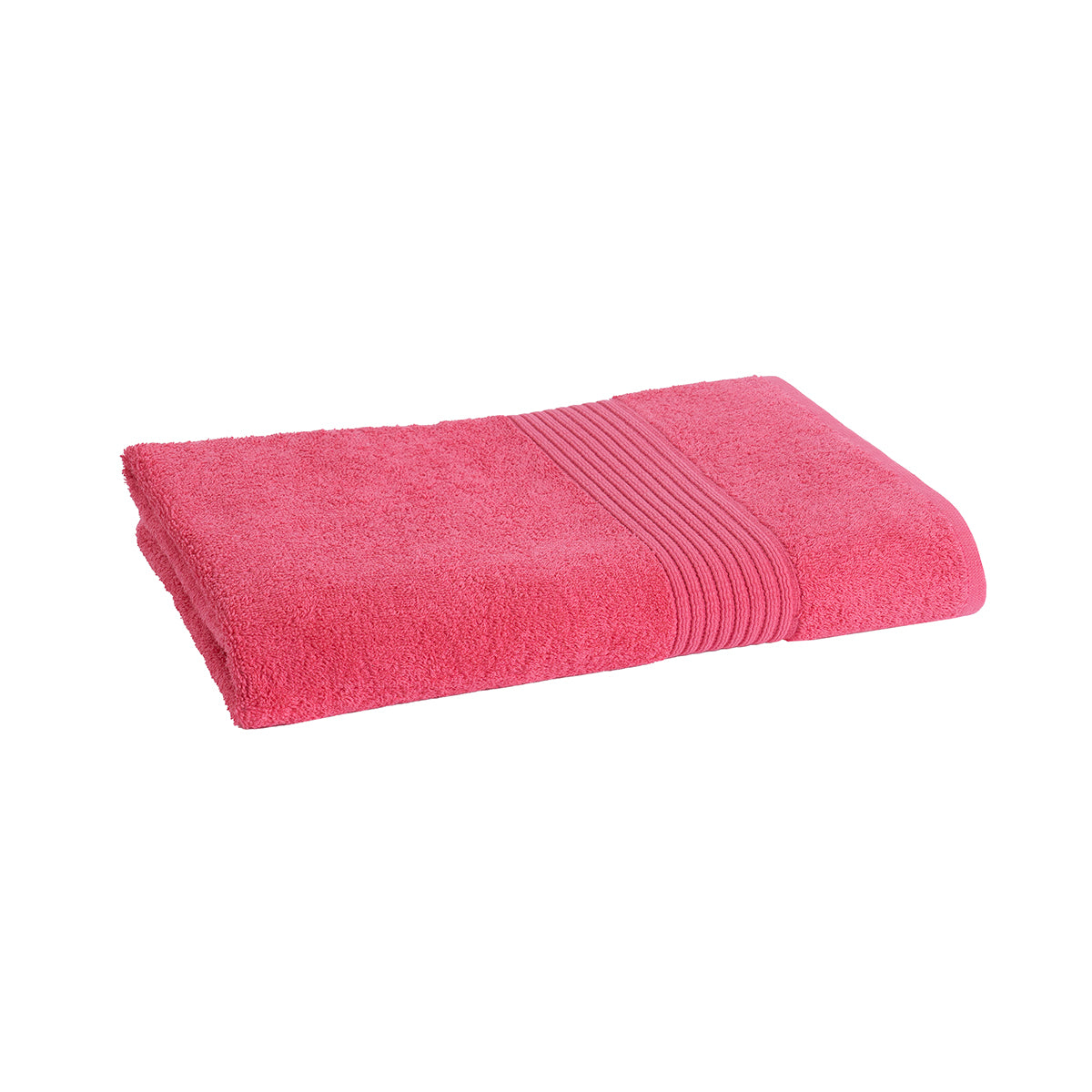 1Pc Bath Towel 100% Cotton Jeneth Pink