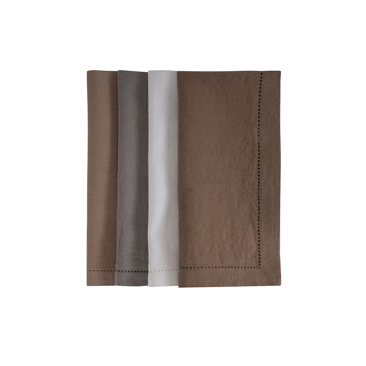 6 Pcs Napkin Set Beige Soft & Durable Elysian
