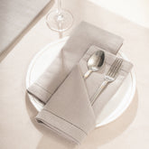 6 Pcs Napkin Set Graphite Soft & Durable Elysian