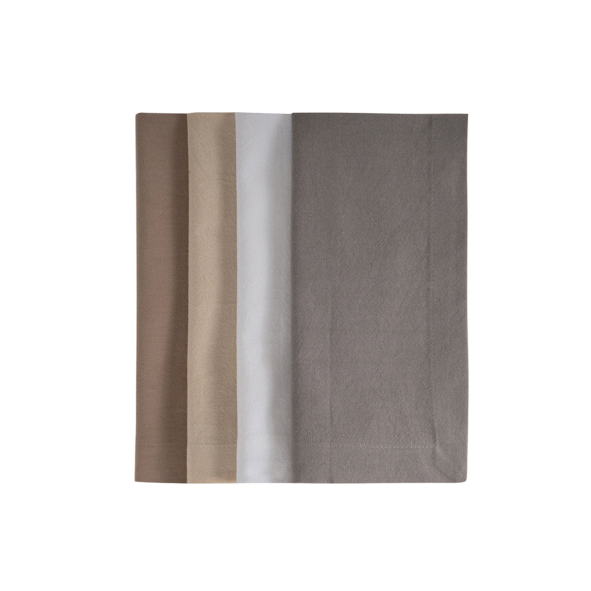 6 Pcs Napkin Set Graphite Soft & Durable Maison