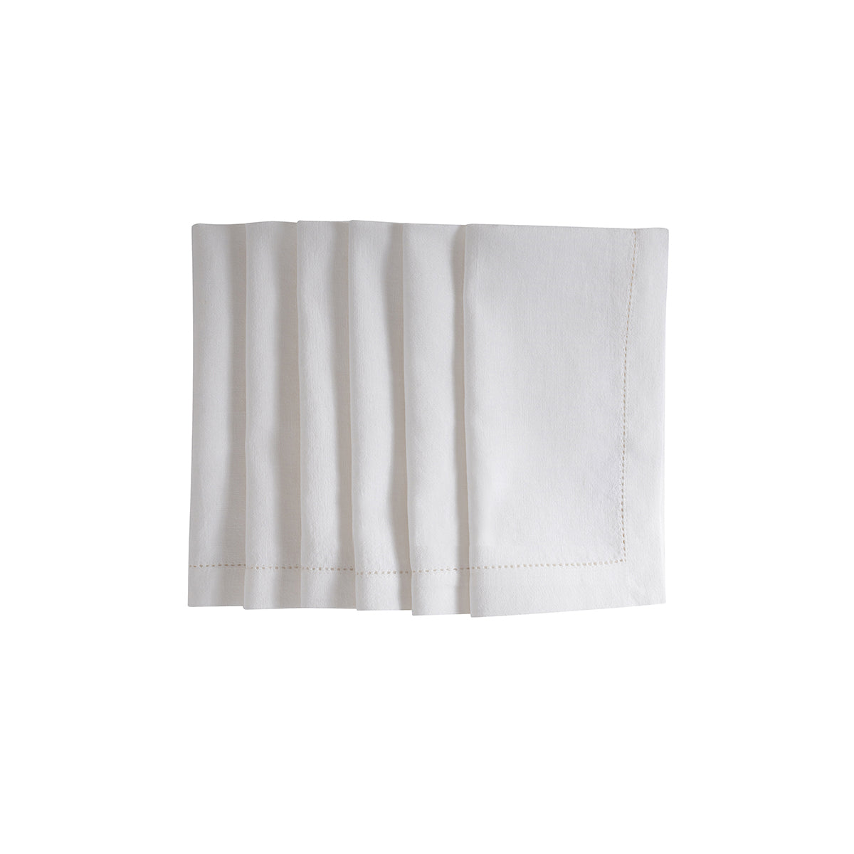 6 Pcs Napkin Set White Soft & Durable Elysian