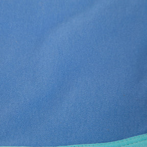 Little Maspar Solid Cotton Comfort Blanket Blue