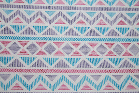 Donatella Delilah Printed 200 TC 100% Cotton Blue Bed Sheet