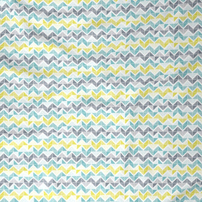 Modern Sanctuary Estella Printed 200 TC 100% Cotton Blue Bed Sheet