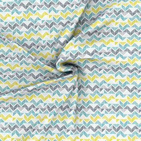 Modern Sanctuary Estella Printed 200 TC 100% Cotton Blue Bed Sheet