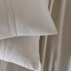 Emmie Made With Egyptian Cotton Ultra Soft Light Beige Bed Sheet with Pillow Case