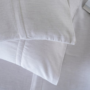 Emmie Made With Egyptian Cotton Ultra Soft White Bed Sheet