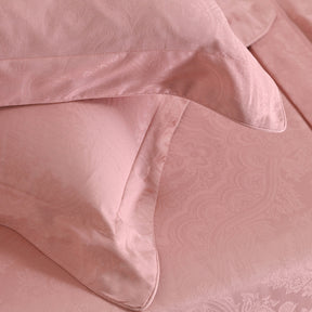 Regina Self Jacquard 100% Cotton Ultra Soft Bed Sheet With Pillow Covers