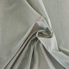 Rhythmic Stripe Reversible Made With Egyptian Cotton Ultra Soft Chameleon Green/Chinchilla Bed Sheet Set