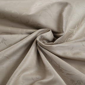 Scroll Self Jacquard 100% Cotton Ultra Soft Bed Sheet With Pillow Covers
