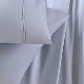 Slumber Plain Easy Care Percale 100% Cotton Winter Sky Crisp Bed Sheet